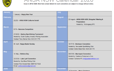 ANSA NSW 2026 Calendar